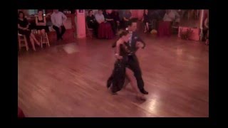 Leandro Oliver & Laila Rezk, La Romeria Milonga NYC, Hosted by Karina Romero