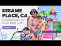 Count S Splash Castle At Sesame Place CA Grand Opening Ceremony Family Vlog