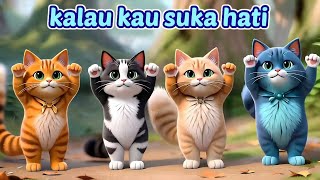 Download lagu LAGU ANAK ANAK KUCING MEONG MEONG ~ Lagu Anak Anak Balita ~ Kucing Lucu mp3