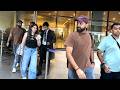 Rohit Sharma With Wife Ritika Sajdeh Return To Mumbai After Ind Pak Match In Colombo