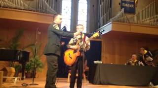 Gray preforming "All I Need" by Rhett Walker Band