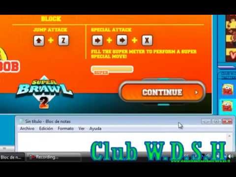 como jugar super brawl 2-Club W.D.S.H.