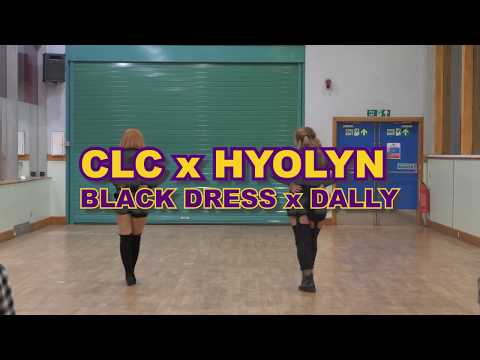KDSCU SHOWCASE // CLC x HYOLYN - BLACK DRESS x DALLY