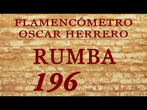 Metrónomo Flamenco - Rumba 196 - Flamencómetro Oscar Herrero