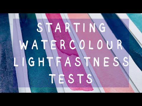 Watercolour Lightfastness Tests 1 | Fading seen in Daniel Smith's Prussian Green within one week!
