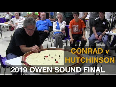Crokinole 2019 Owen Sound Final - Conrad v Hutchinson