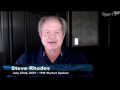 July 22nd, 1PM ET Market Update on TFNN - 2021