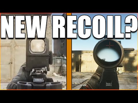NEW Tarkov RECOIL Comparison