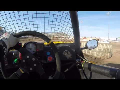 Racing Cross Karts on Dirt with Bucky Lasek