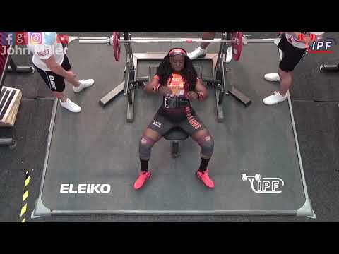 Iris Kensenhuis - 9th Place 480kg Total - 84kg Class 2019 Womens IPF Classic Worlds