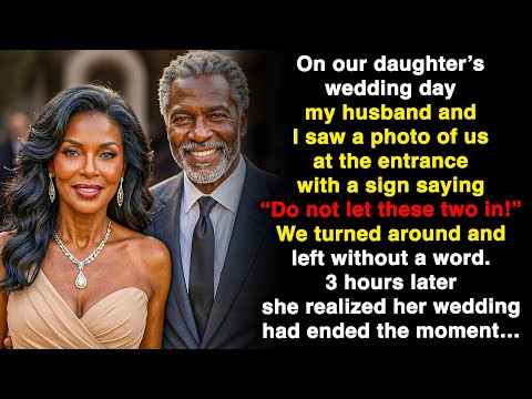 Our daughter didn’t let us come to her wedding, but her big day ended right there…