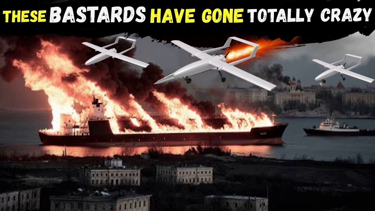 CRIMEA on FIRE┃After receiving intel from the UK, Ukraine struck a FerryBoat with Civilians on BOARD