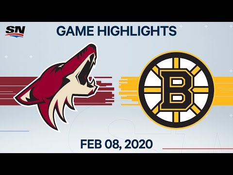 NHL Highlights | Coyotes vs Bruins – Feb. 8, 2020