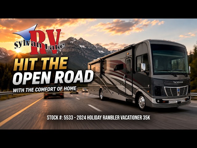 2024 Holiday Rambler Vacationer 35K - Gas Class A Motorhome. in RVs & Motorhomes in Red Deer