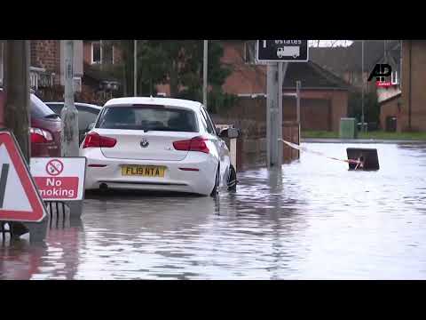 Severe flood warning issued near Leicestershire caravan park