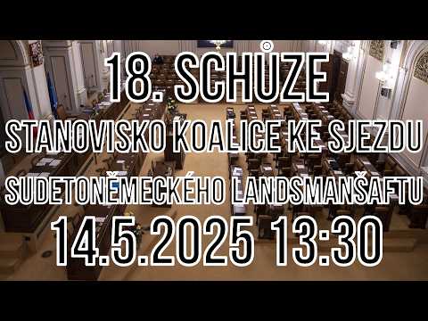Sněmovna schválila usnesení proti sjezdu landsmanšaftu v Brně