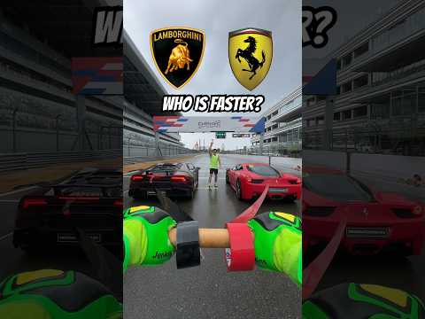 ❌👽LAMBORGHINI VS FERRARI | WHO IS FASTER!?💨￼