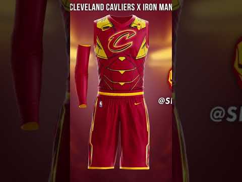 If NBA JERSEYS Were MARVEL THEMED Part 2 #shorts