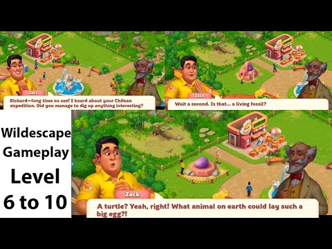 Wildscapes Gameplay Walkthrough Level 6 to 10