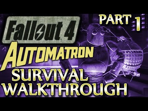 Ⓦ Fallout 4 Automatron DLC Walkthrough ▪ Part 1: Mechanical Menace, A New Threat [SURVIVAL]