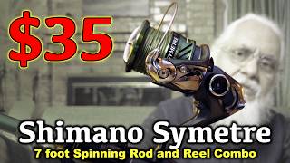 $35 Shimano Symetre Rod and Reel Combo! #Fishing #Shimano #Symetre