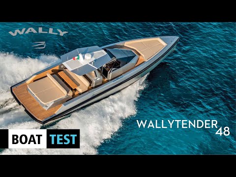 Wallytender 48 test  - World Debut at the 2019 Cannes Yachting Festival - Ferretti Group