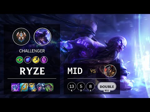 Ryze Mid vs Twisted Fate - BR Challenger Patch 11.4