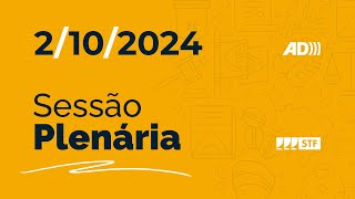 Sessão Plenária (AD) - Possibilidade de revisão de decisão do Tribunal do júri - 2/10/24