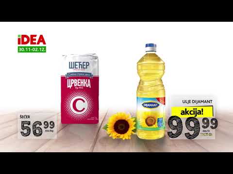 IDEA | Vikend akcija 30.11 - 2.12.2018.