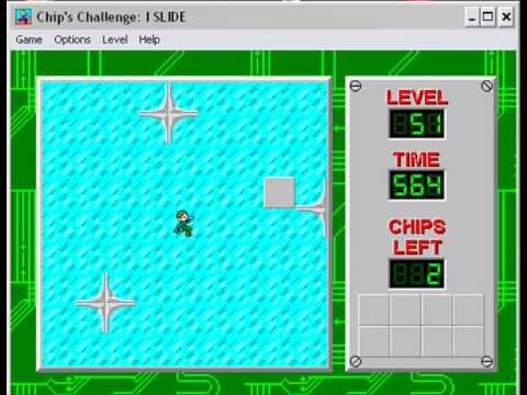 Chips Challenge - 14 - Breaking levels... Sorry level designer!
