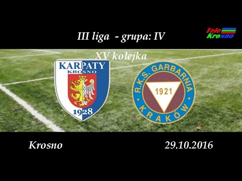III liga: Karpaty Krosno - Garbarnia Kraków