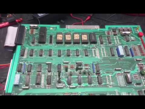 Repaired midway kickman board.