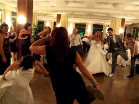 BALLI SPOSI E INVITATI MATRIMONIO ALEX E CLAUDIA MILANO LOMBARDIA