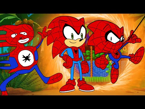 SONIC HOMEM-ARANHA NO ARANHAVERSO