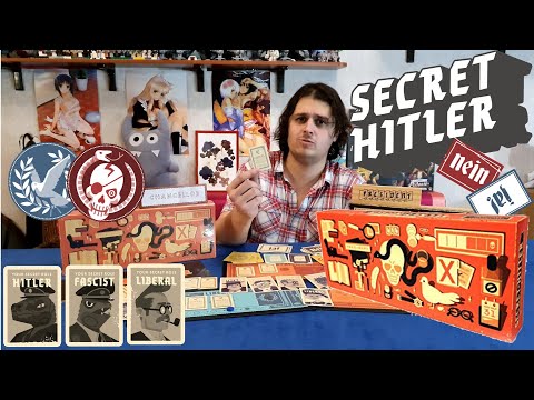 УЦЕНКА! Настольная игра Secret Hitler Large Box (Тайный гитлер Delux, Секретный гитлер) на УКРАИНСКОМ - фото 1 - id-p2114887285