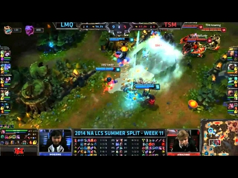 LMQ vs TSM Highlights - 2014 NA LCS W11D1