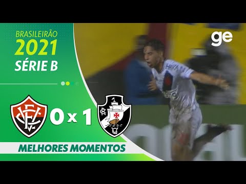 VITÓRIA 0 x 1 VASCO | MELHORES MOMENTOS | 15ª RODADA BRASILEIRÃO SÉRIE B 2021 | ge.globo