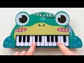 Playing CRAZY FROG On A Frog Piano