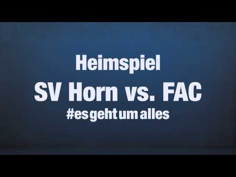 30. Runde Sky Go Erste Liga :: SV Horn vs. FAC
