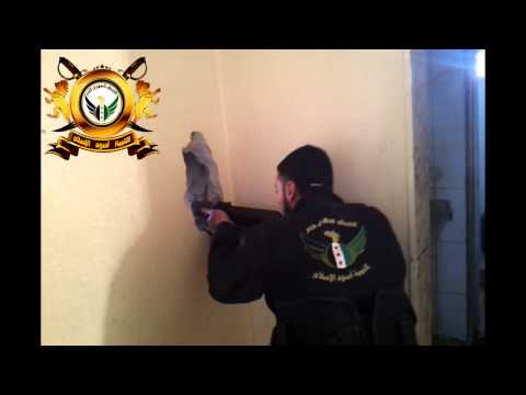 محاصرة فرع المخابرات الجوية في بلدة السبينة في ريف دمشق من قبل كتيبة أسود الإسلام وعدد من الكتائب العاملة في المنطقة