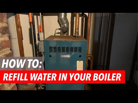 How to refill/add water in your boiler when heat is not working