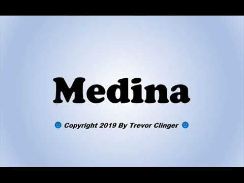 How To Pronounce Medina (Tennessee)