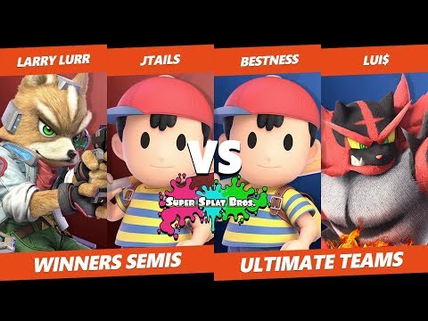 Smash Ultimate Tournament - Larry Lurr & Jtails Vs. Bestness & Lui$ - Splat Bros. SSBU Winners Semis
