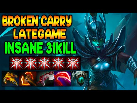 PHANTOM ASSASSIN - BROKEN CARRY LATE GAME - INSANE 31 KILL - DOTA 2 GAMEPLAY