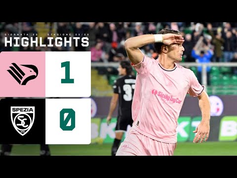 Palermo-Spezia 1-0 |SEGRE gonfia la rete dopo undici secondi | HIGHLIGHTS Serie BKT