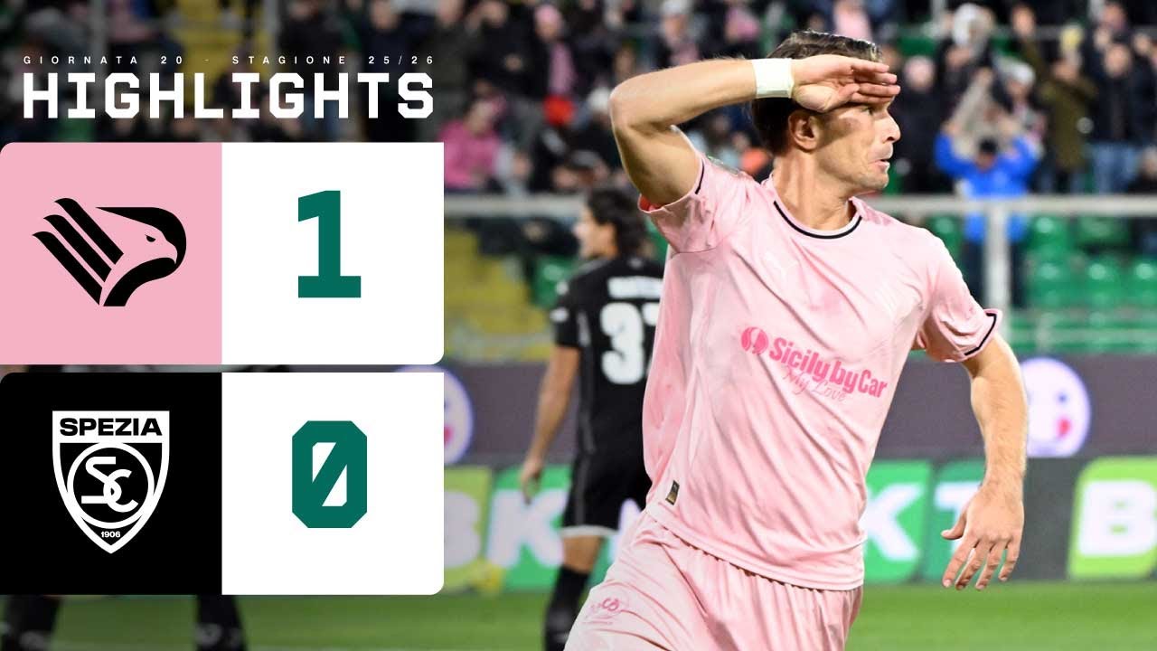 Palermo vs Spezia Highlights