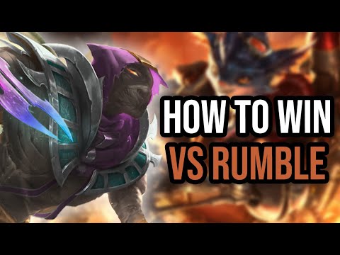 HOW TO WIN VS RUMBLE AS PYKE MID