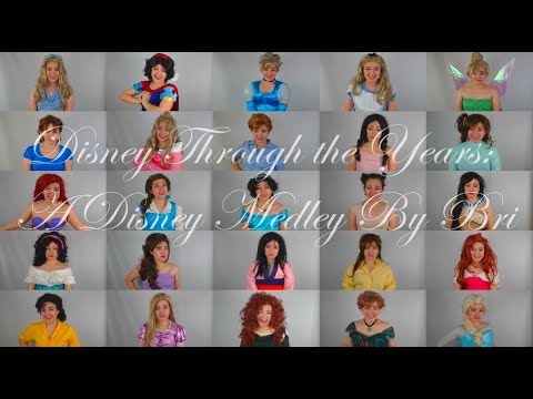 Disney Through the Years: A Disney Medley By Bri