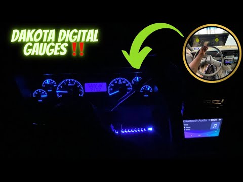 UNBOXING AND INSTALLED THE VHX DAKOTA DIGITAL DASH IN THE 1985 BOX CHEVY IMPALA!