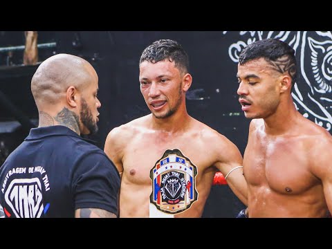 NIVALDO UDI FIGHTERS VS NEMIAS SOUZA TEAM LUTA DE MUAY THAI